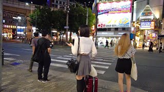 【Osaka Walk🐈】Umeda /HEP Night Walk [4K]