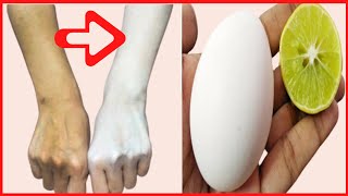 25 minutes skin whitening egg facial bleach | bleach for fair, skin tightening \u0026 open pores