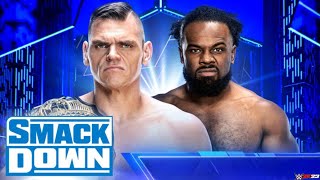 Gunther vs Xavier Woods Full Match WWE SmackDown 21 April 2023 Highlights