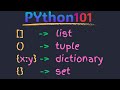 Master Python Data Structures: Lists, Tuples, Dictionaries, and Sets Explained!