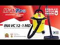 Multipro Vacuum Cleaner 12 Liter #multipro #vacuum #vacuumcleaner #cleaningproducts