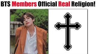 BTS Members Official REAL Religion!! 😱😍💜