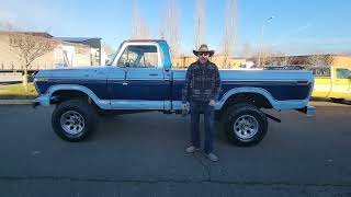 Rare Racetrack Trim 1977 Ford F-250 Ranger Highboy