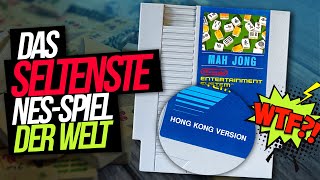 Das SELTENSTE NES-SPIEL der Welt | MAH JONG | Hong Kong Version | NES Commando