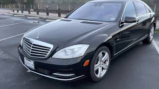 2012 Mercedes-Benz S-Class S 550 Black