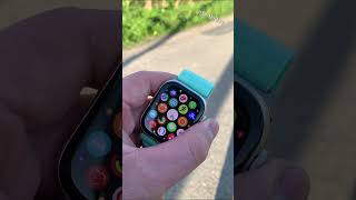 Watch Series 8 \u0026 Alpine Loop (HK9 Pro Amoled) Best Smartwatch 2023 #shorts #short #viral #apple #fyp