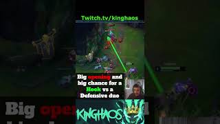 How to HOOK vs Defensive players with THRESH #shorts