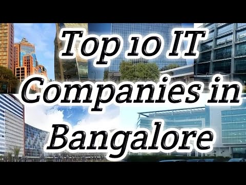 Top 10 IT Companies In Bangalore//top Companies//best Companies ...