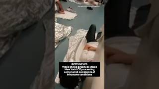 Video shows detainees inside New York ICE center amid complaints of inhumane conditions #shorts
