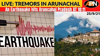 Breaking: Fresh Tremors In Arunachal Pradesh, Pangin - Earthquake Hits Arunachal Pradesh - Live News
