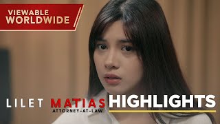 Lilet Matias, Attorney-At-Law: Lilet’s STRONGEST witness against Patricia! (Episode 256)