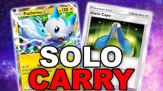 THE MOST AGGRESSIVE DECK IN POCKET HISTORY! NEW PACHIRISU EX + 18 TRAINERS! (Pokemon TCG Pocket)