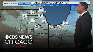 Snow overnight, dangerous cold coming next week in Chicago