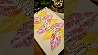 Comment name you want #art #name #nameart #leafart #shorts #shortvideo #shortsfeed