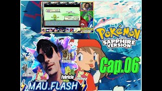 We caught our first Wingull Cap 06 playing Pokémon Sapphire2024