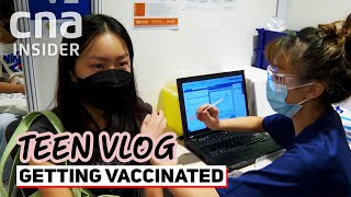 I got the Pfizer COVID-19 vaccination: Teen Vlog | Talking Point Extra