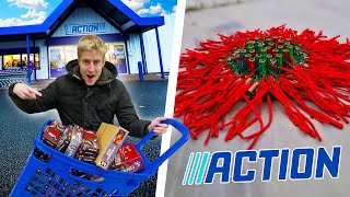 Het Vuurwerk Testen Van De *Action*