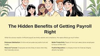 Efficient Payroll Processing Secure and Cost Effective
