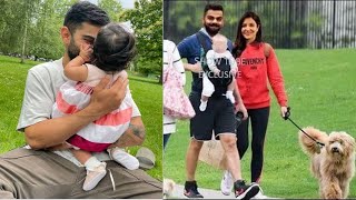 Virat Kohli Spotted With Baby Vamika And Anushka Sharma on 6th Month Birthday