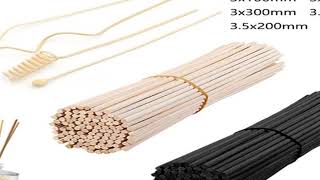 5-100pcs 2-3.5mm Reed Diffuser Replacement Stick DIY Handmade Home Decor Extra Thick Rattan Aromathe