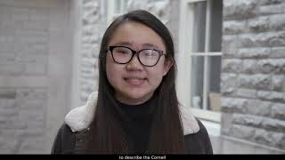 Describe the Cornell Community in One Word.