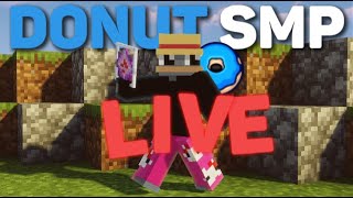 Donut SMP Live  join! RATING 50  bases FOR A VID