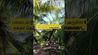 பல்லடம் டூ உடுமலை ரோடு அருகில் 4 ஏக்கர் விற்பனை @veeraiyanrealestate6847