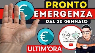 EMERGENZA POVERI e SORPRESA INPS NELLA NOTTE ➡ ECCO I PRIMI AIUTI 2022 “dei MIGLIORI” DAL 20 GENNAIO