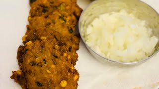 స్ట్రీట్ స్టయిల్ మసాలా వడ|Masala vada #masalavadarecipe #snacksrecipe #teatimesnacks #indianfoodies