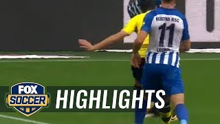 Borussia Dortmund vs. Hertha BSC Berlin | 2017-18 Bundesliga Highlights