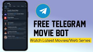 5 SUPER USEFUL TELEGRAM BOTS | MOVIE \u0026 WEB-SERIES BOT