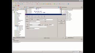 Use of the INPUT statement: Updating a row