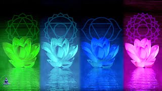 Higher Chakras Peaceful Healing Meditation Music | Crystal Singing Bowl | “Flute & Water” Series