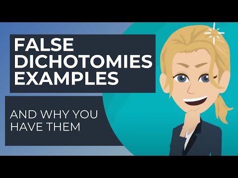 What is dichotomy in psychology?