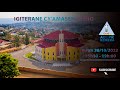 IGITERANE CY'AMASENGESHO TALIKI YA 30|10|2022\\ IGITARAMO