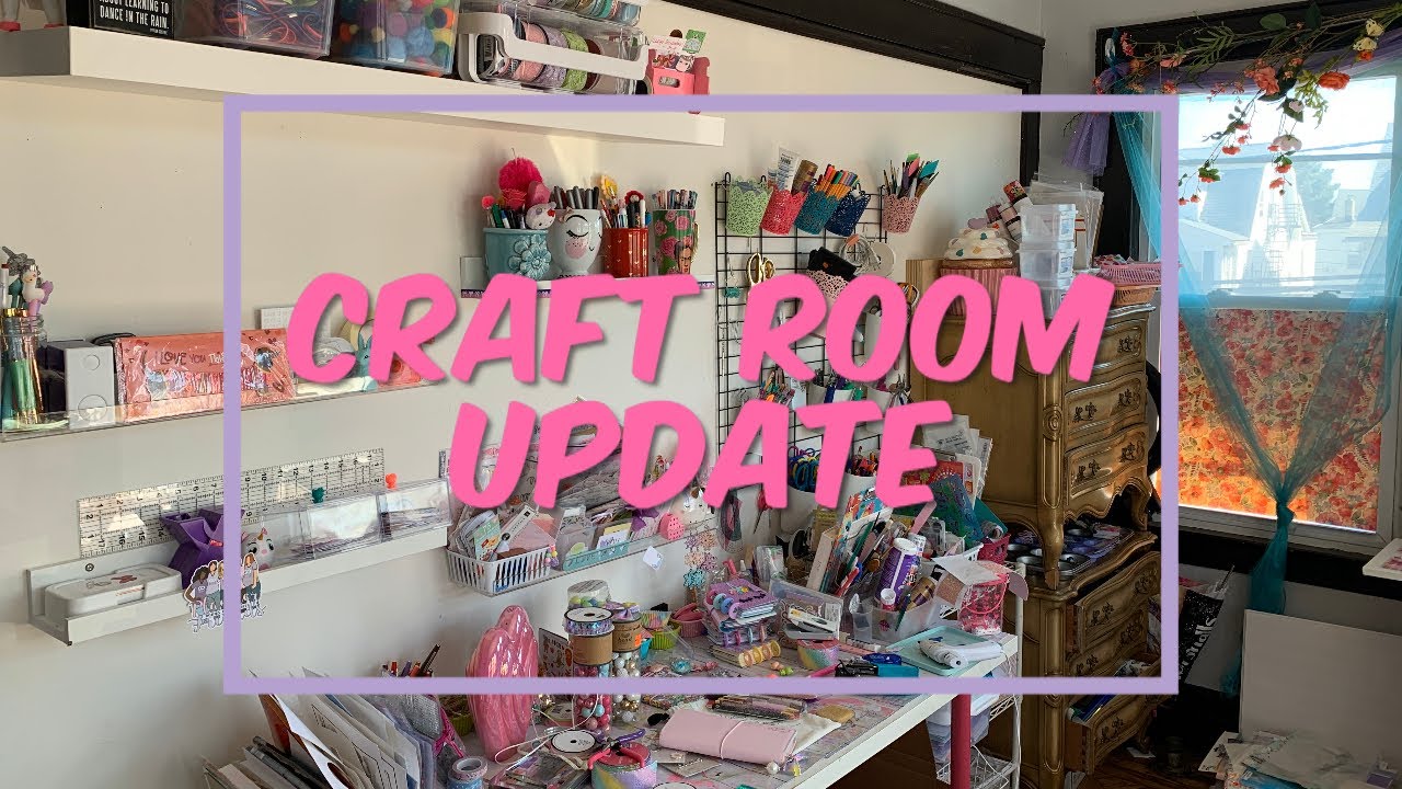Craft Room Update Youtube