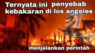 Ternyata Ini Penyebab #kebakaran Di Los Angeles, Menjalan kan perintah!