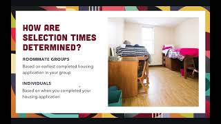 Get Ready for Room Selection 2023, presented by CofC Campus Housing