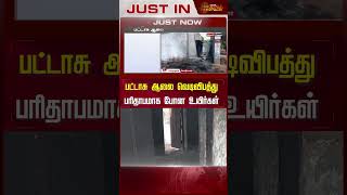 பட்டாசு ஆலை வெடிவிபத்து..பரிதாபமாக போன உயிர்கள்.. | #Shorts | #Newstamil24x7 | #Sivagangai