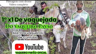 X1 de pavão 14 de setembro, vídeo no Drone, parte (2)🐂🏇💥