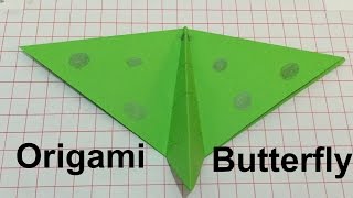 How to make a Paper Butterfly - Origami Butterfly