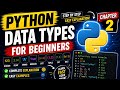 Python Data Types Tutorial in Hindi 🔥 | Chapter 2 | Complete Beginner Guide 🚀 #python #datatype