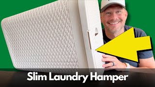 Best Slim Laundry Hamper for small bathrooms by Mind Reader review