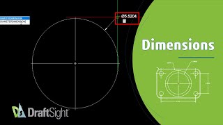 Create Diameter Dimension for a Circle with Dimension Text Override Using Command Window