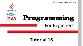 JAVA PROGRAMMING For Beginners - Tutorial 16 | If Statements