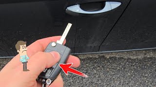 How to Manually Unlock a Skoda Car When the Remote Key botton Fails