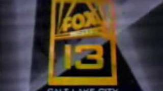 KSTU Salt Lake City FOX 13-1990 Station ID