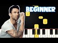 Memories - Maroon 5 | Beginner Piano Tutorial | Easy Piano