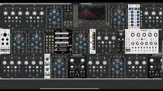 IDM MINIMAL DRONE patch in VCV Rack