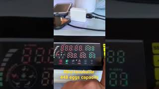 Mini Incubator 448 eggs capacity